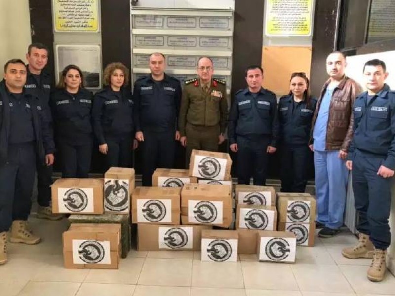 Группа армянской гуманитарной миссии передала госпиталю Алеппо медикаменты 