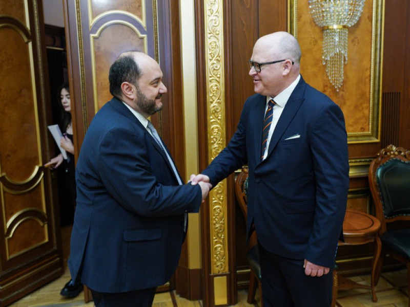 Арутюнян принял руководителя армянского офиса Международного республиканского института 