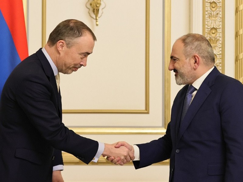 Пашинян и Клаар обсудили процесс нормализации отношений между Арменией и Азербайджаном