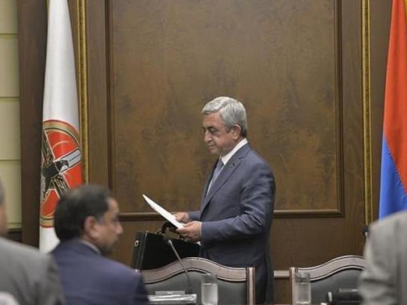 Սերժ Սարգսյանի գլխավորությամբ տեղի է ունեցել ՀՀԿ ԳՄ նիստ
