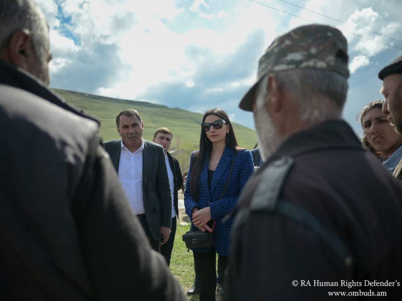 ЗПЧ Армении проводит сбор фактов в  Гегаркуникской области