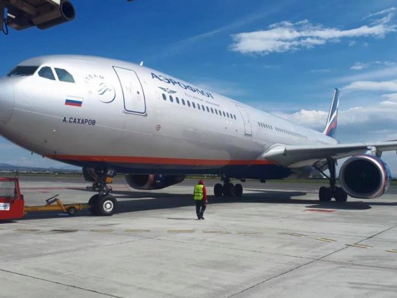 «Аэрофлот» выполнил вывозной авиарейс по маршруту Ереван - Санкт-Петербург - Москва