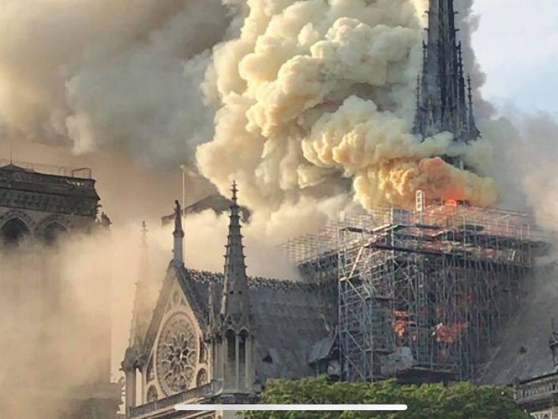 Փարիզի Աստվածամոր տաճարն այրվում է (թարմացվող)