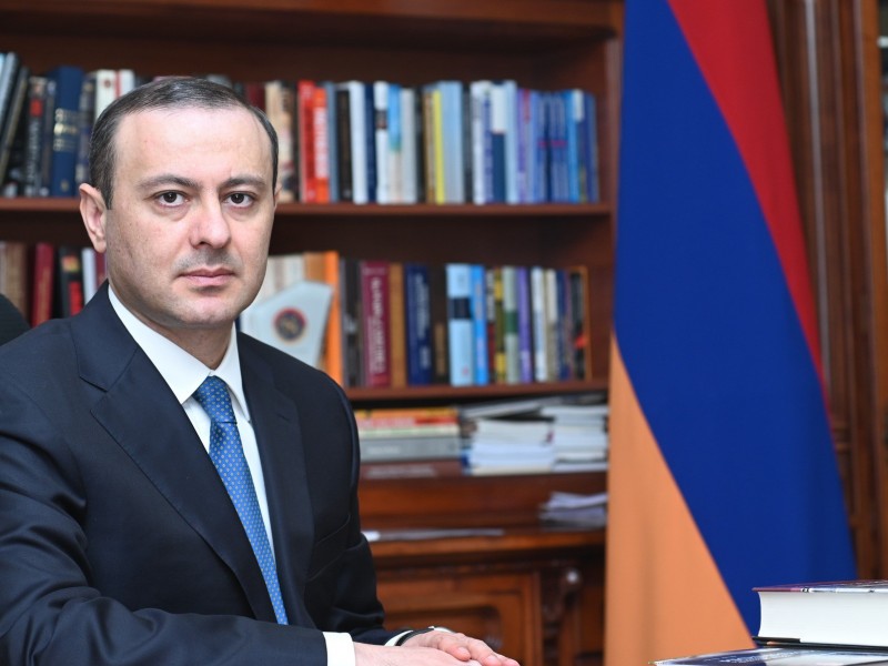 Секретарь Совбеза Армении Армен Григорян отбудет в Вашингтон