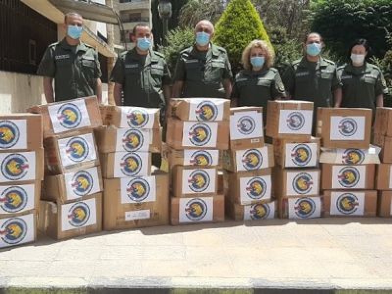 Армянская гуманитарная миссия передала военному госпиталю Алеппо партию медпринадлежностей