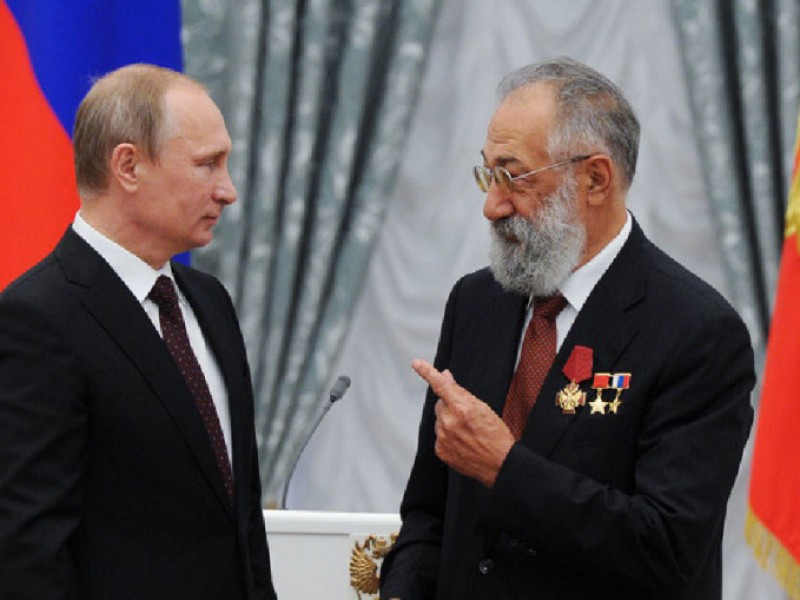 Указом Путина Артур Чилингаров награжден орденом «За заслуги перед Отечеством» II степени
