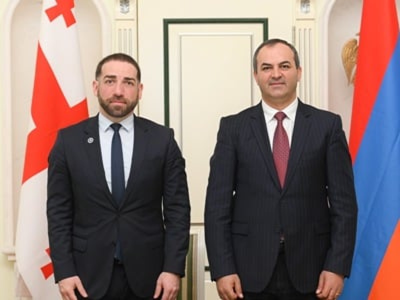 В Армению прибыла делегация во главе с генпрокурором Грузии Ираклием Шотадзе