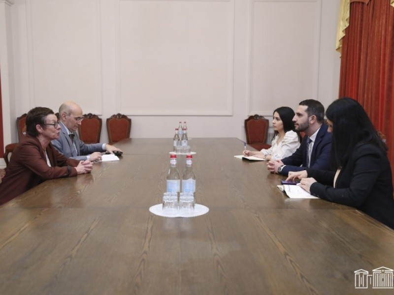 Ռուբինյանն ու Ֆրանսիայի դեսպանը քննարկել են Հայաստանի և Թուրքիայի երկխոսության գործընթացը