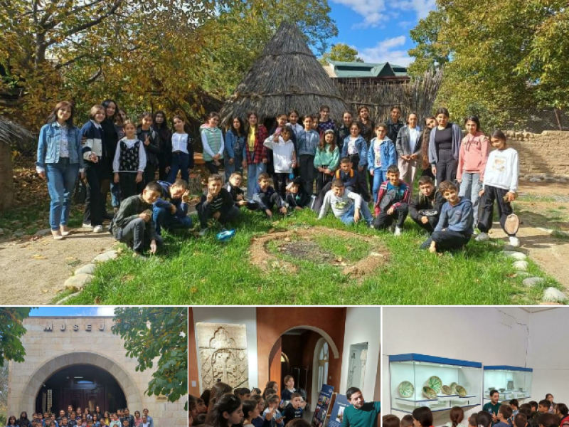 Воспитанники Центра «Русского языка и культуры» посетили Ехегнадзорский краеведческий музей