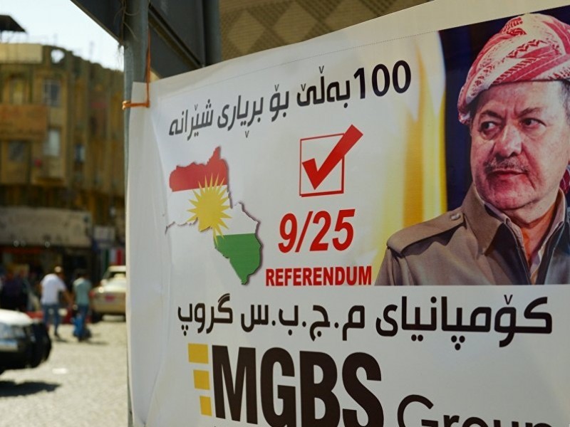 Более 93 процентов участников курдского референдума проголосовали за независимость