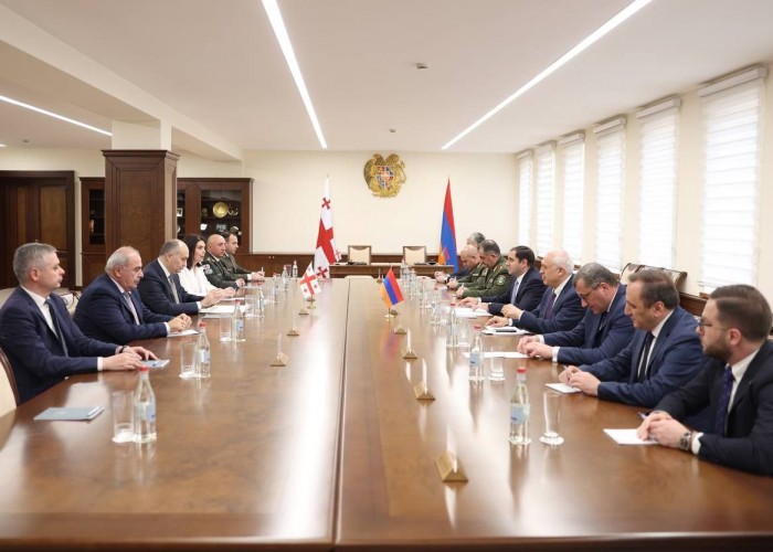 Обсуждены вопросы армяно-грузинского сотрудничества в сфере обороны и безопасности