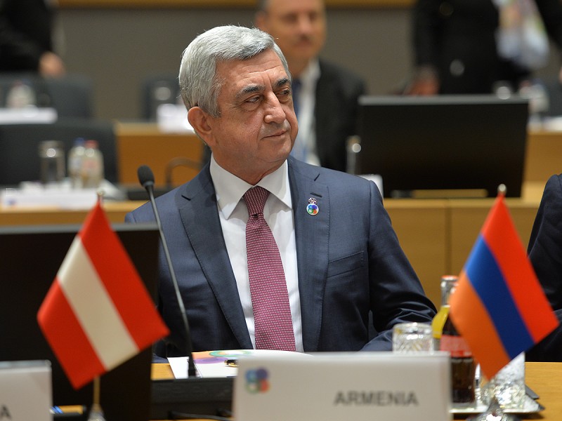 Սերժ Սարգսյան. ՀՀ-ԵՄ գործընկերության համաձայնագիրը բոլորիս հաջողությունն է