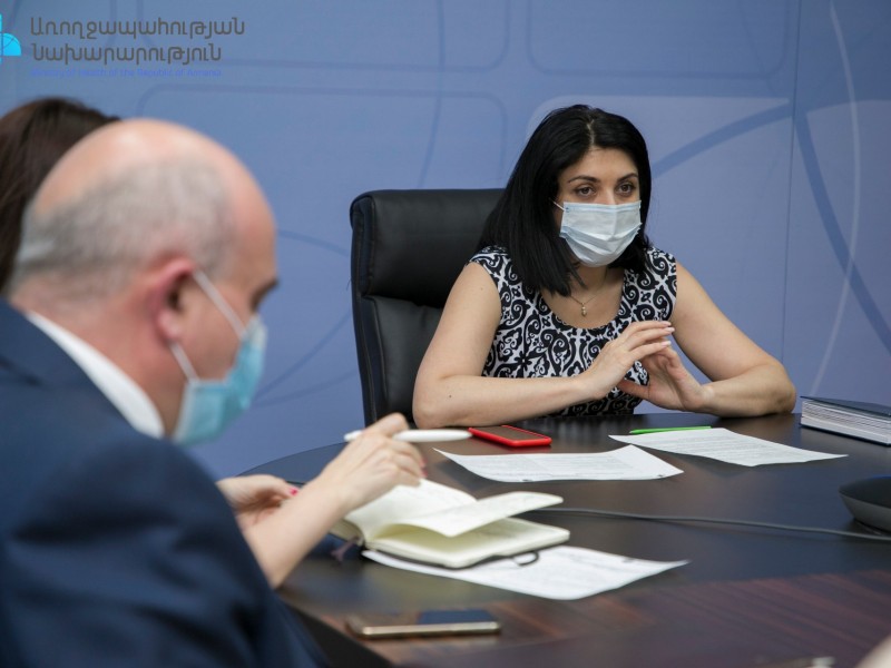 Քննարկվել են Հայաստանում տիրող կորոնավիրուսային համաճարակային իրավիճակին վերաբերող հարցեր