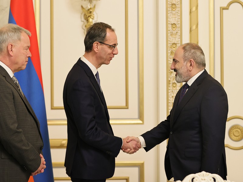 Томат рассказал Пашиняну о работе, которая будет проведена в Армении наблюдателями ЕС