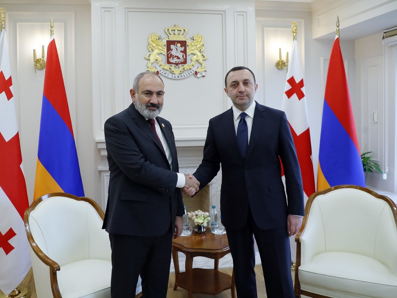 Пашинян и Гарибашвили затронули происходящие в регионе процессы