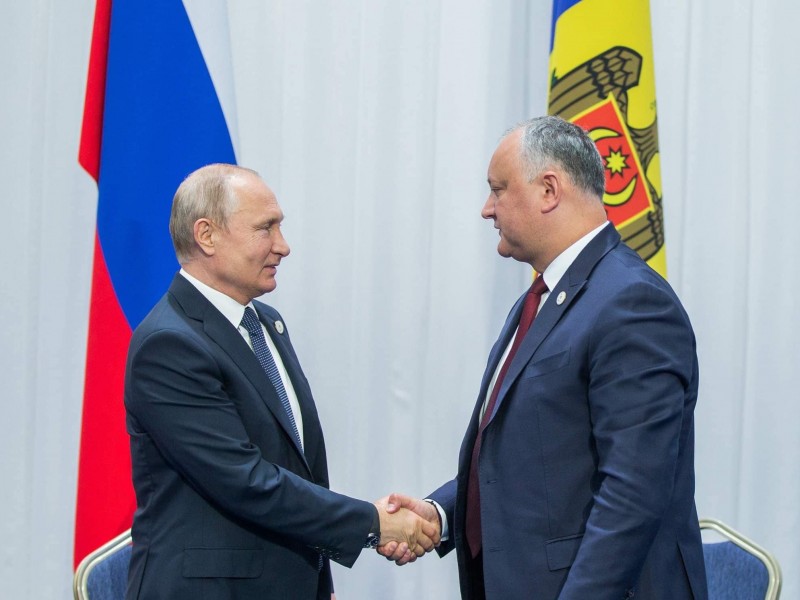 Президент Молдавии прибыл в Москву для переговоров по российскому кредиту