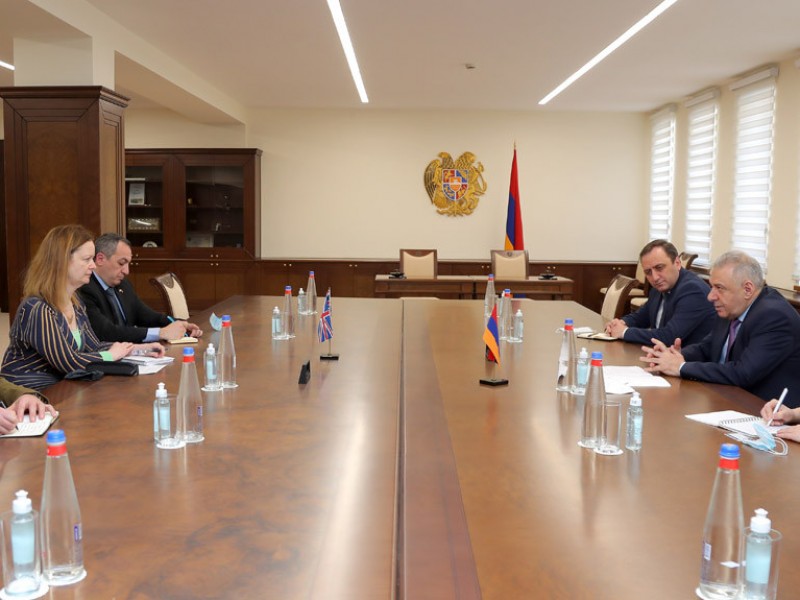 ՊՆ-ում քննարկվել է հայ-բրիտանական համագործակցությունը խորացնելու հնարավորությունները