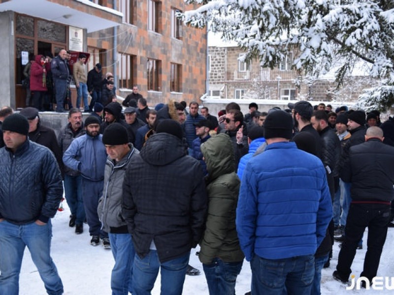 Ախալքալաքում ոստիկանների ապօրինությունների դեմ բողոքի ակցիա է անցկացվել