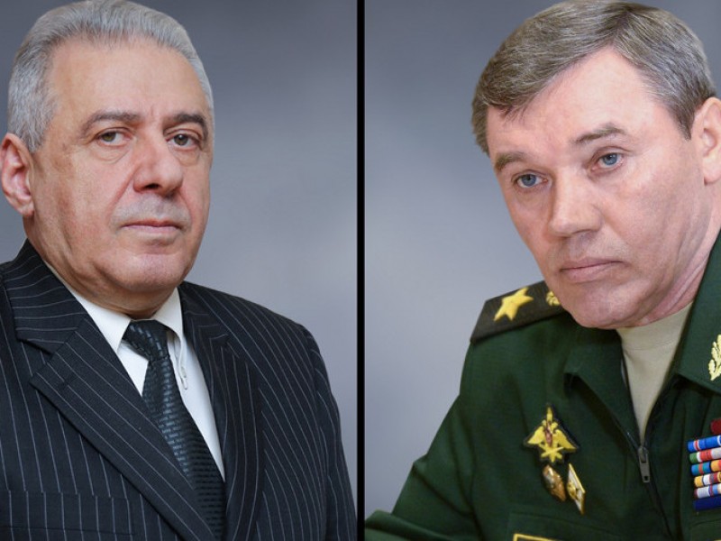Арутюнян и Герасимов обсудили назревшие проблемы с безопасностью в Сюнике