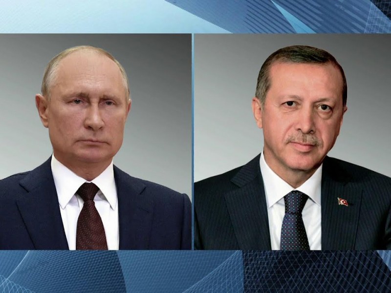 Путин и Эрдоган обсудили ситуацию вокруг Карабаха