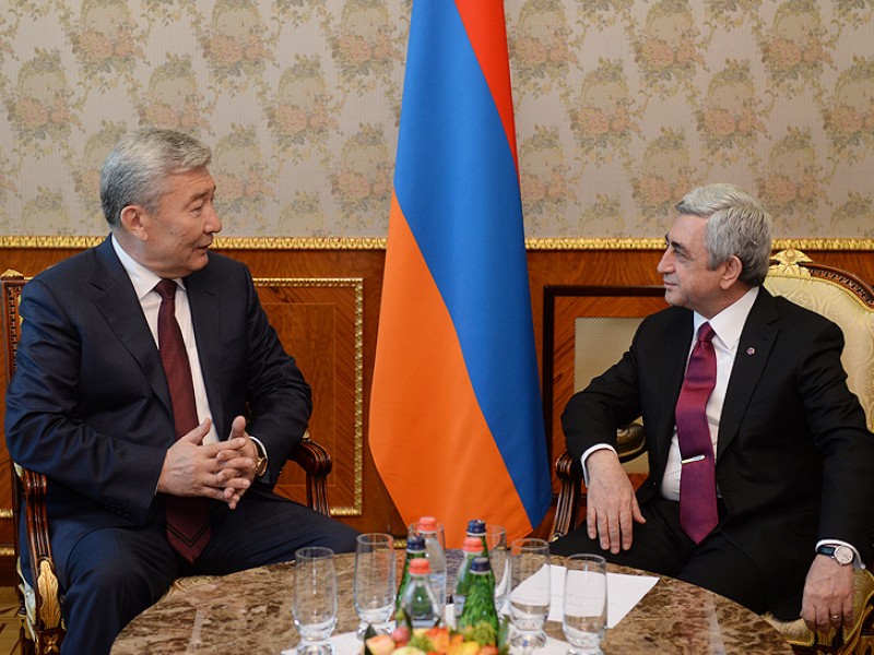 ԵՏՄ անդամակցությունը հնարավորություններ է բացում հայ-ղազախական կապերի ամրապնդման համար - նախագահ