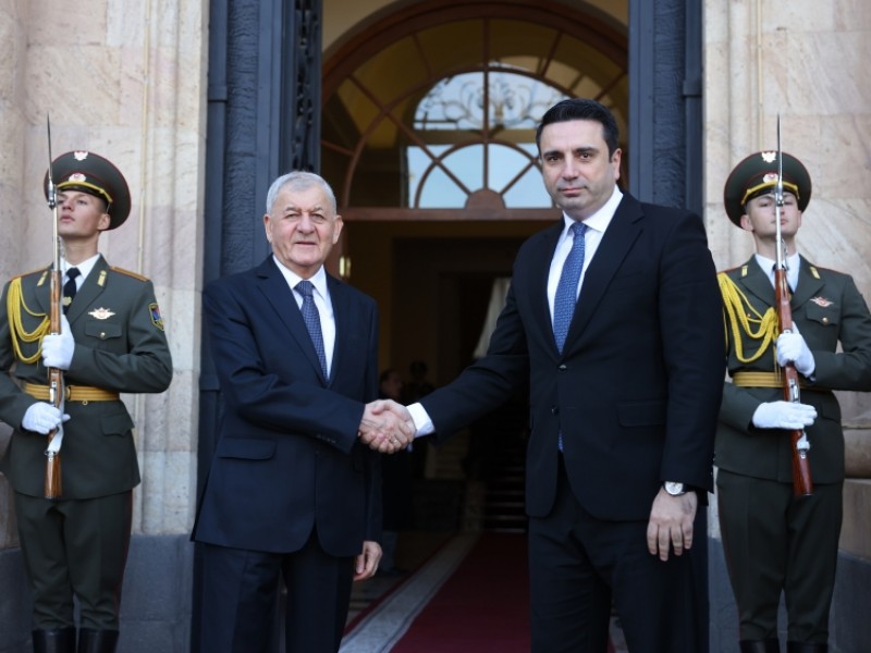 Симонян обсудил с президентом Ирака перспективы развития армяно-иракских отношений