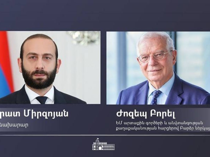Мирзоян - Боррелю: Необходима адресная международная реакция на действия Азербайджана