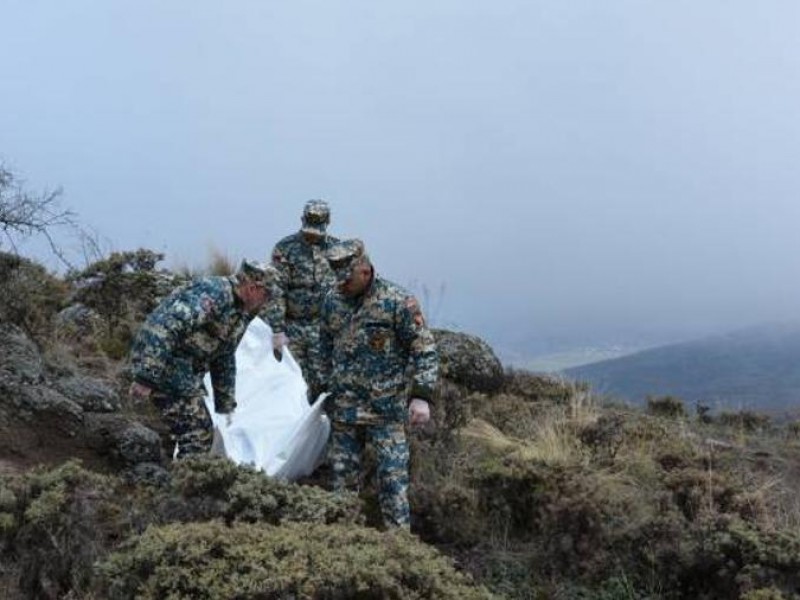 В районе Варанда обнаружено тело еще одного армянского военнослужащего - ГСЧС