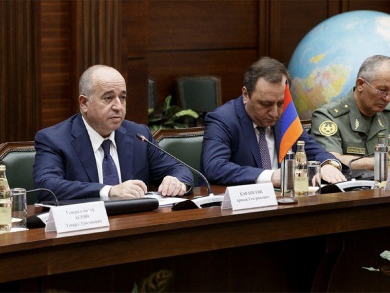 Карапетян на встрече с Шойгу: Армения не потерпит оккупацию своих приграничных районов