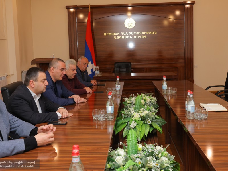 ԱԺ խմբակցությունների ղեկավարները հանդիպել են պետնախարար Գուրգեն Ներսիսյանին