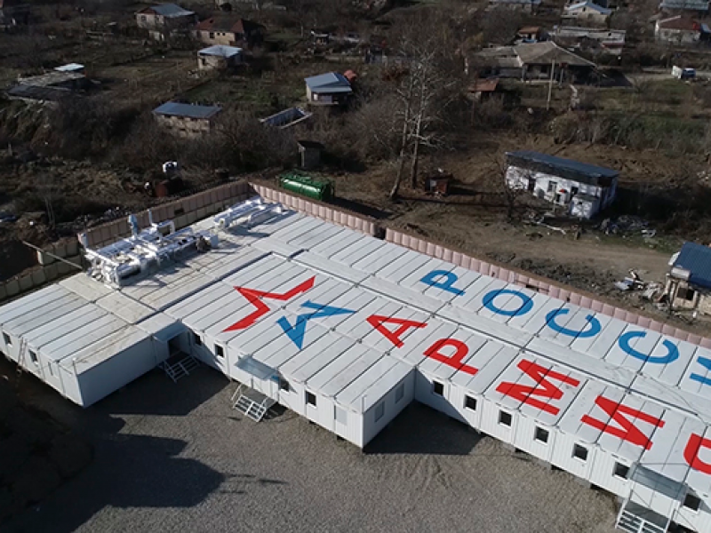 Еще четыре блочно-модульных городка возведены для российских миротворцев в Карабахе
