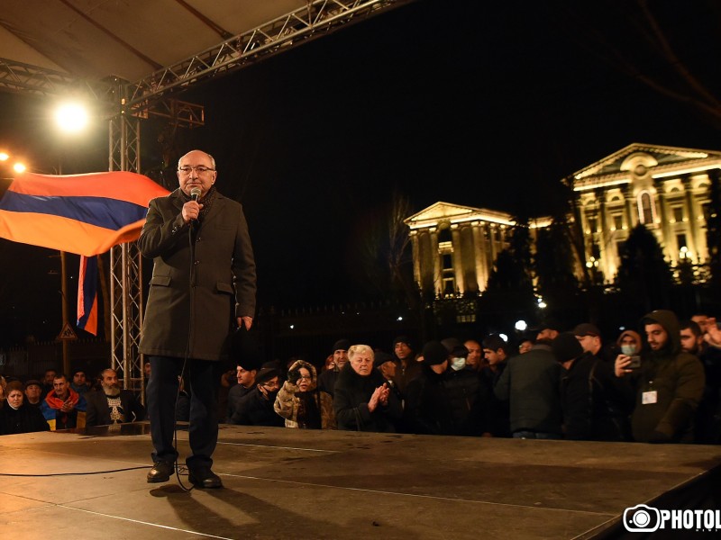 «Հայրենիքի փրկության շարժումը» հանդիպում է պահանջում նախագահ Արմեն Սարգսյանի հետ