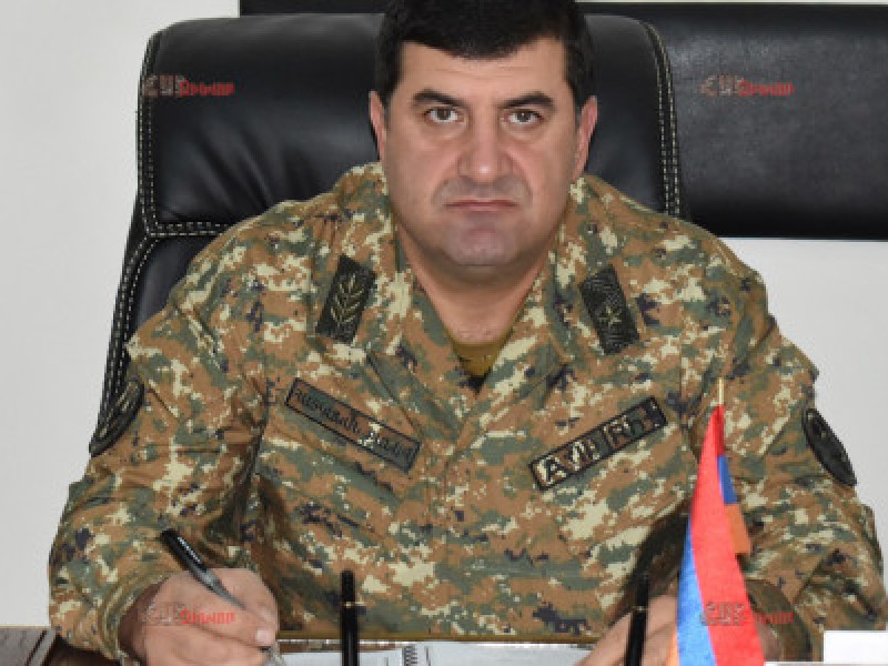 Командующий объединенной группировкой войск Армении и России Парванян отправлен в отставку
