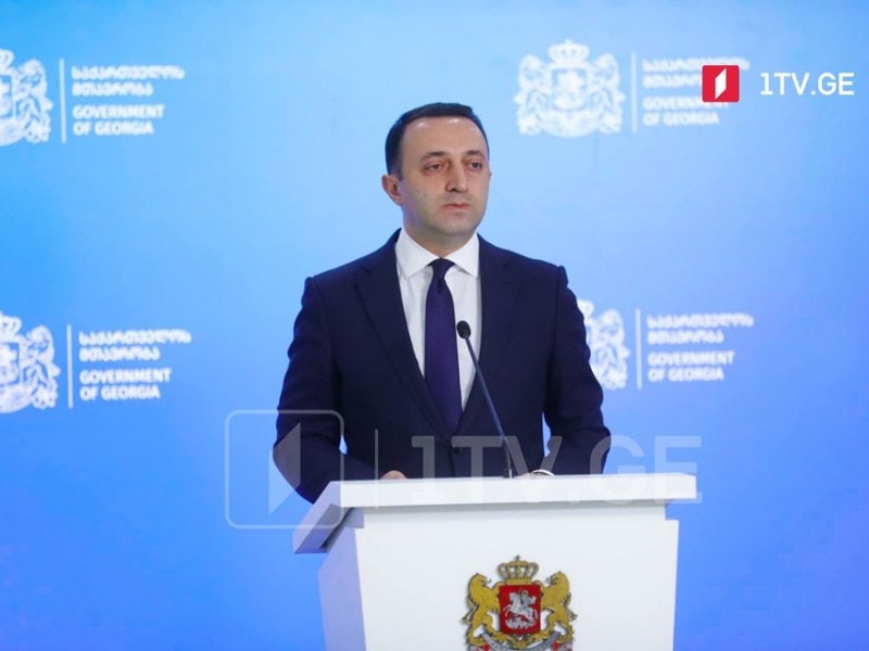 Власти Грузии действуют в интересах народа – премьер Гарибашвили