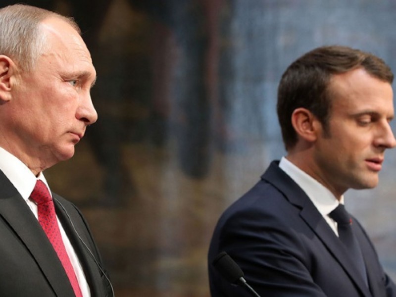 Путин и Макрон обсудили ситуацию в Украине