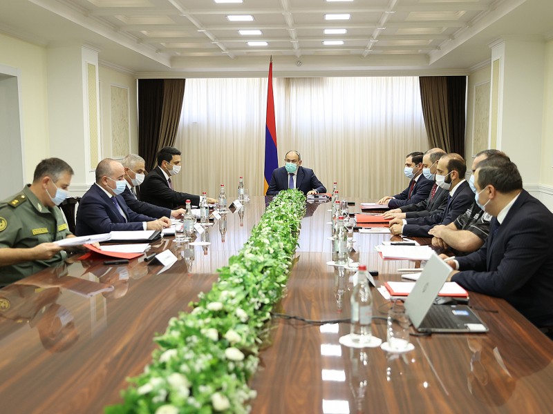 Никол Пашинян провел заседание Совета Безопасности Армении