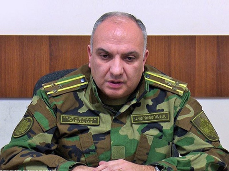 Военный прокурор Армении встретился с сотрудниками прокуратуры России в Арцахе