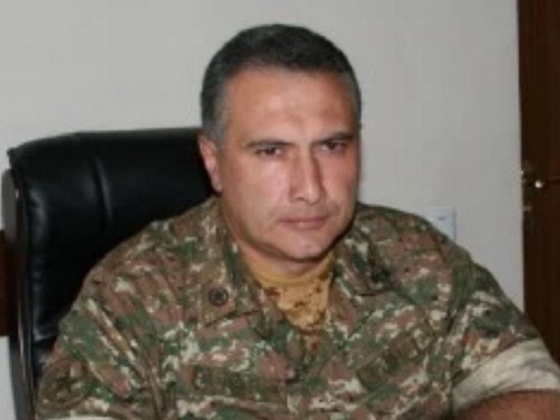 Командующий вторым армейским корпусом Ваграм Григорян уволен с занимаемой должности