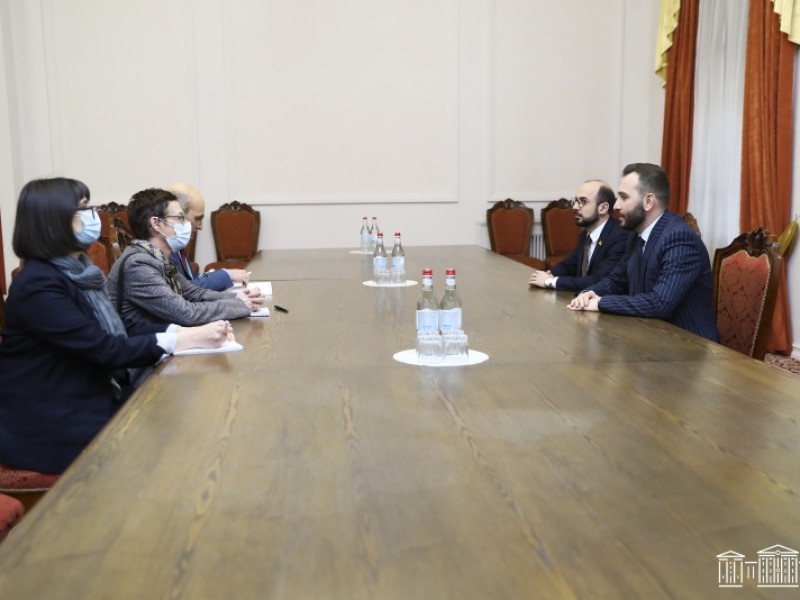 Айк Конджорян отметил поддержку Франции в вопросе продвижения демократии в Армении