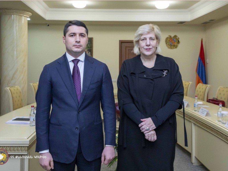Глава СК Армении представил комиссару СЕ ход расследования преступлений Азербайджана