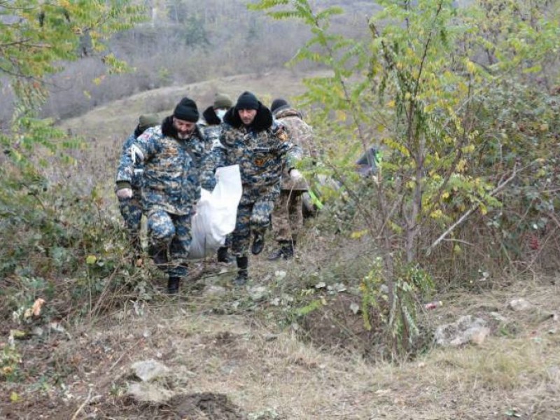 В Гадрутском районе обнаружено тело еще одного армянского военнослужащего