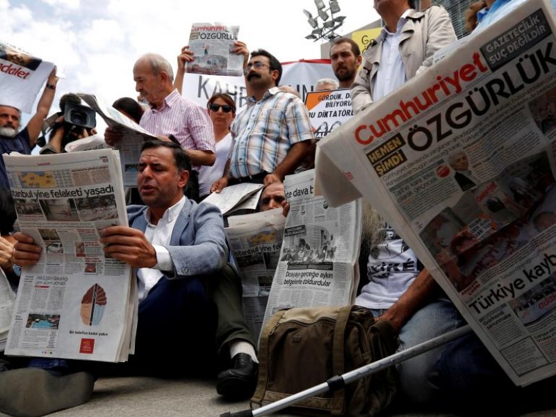 Թուրքական բանտերում 171 թուրք լրագրող կա