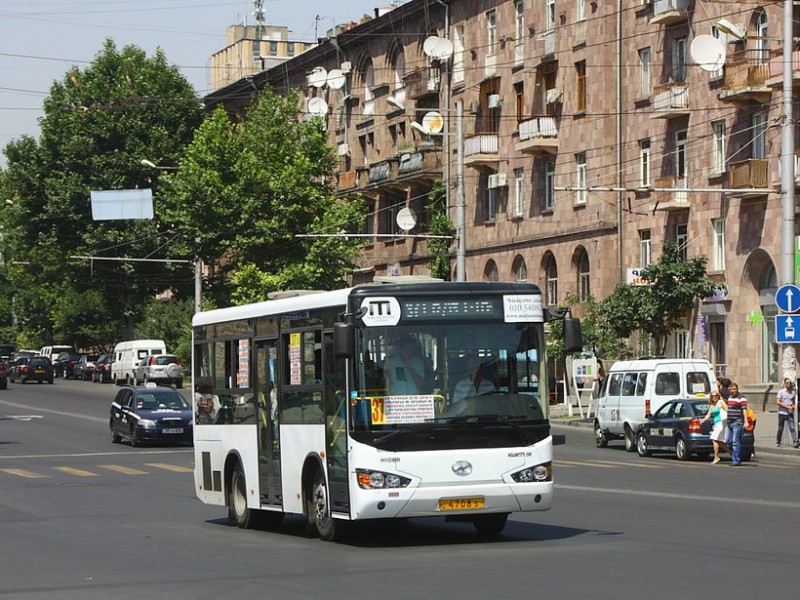 К концу марта транспортный парк Еревана пополнится на 90%