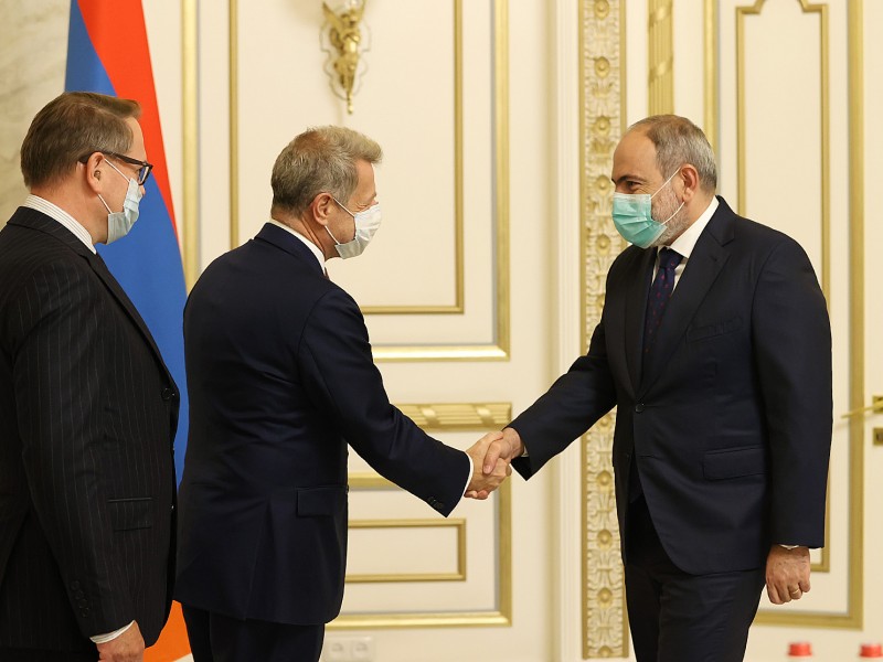 Пашинян обсудил урегулирование конфликта в Карабахе с французским сопредседателем МГ ОБСЕ