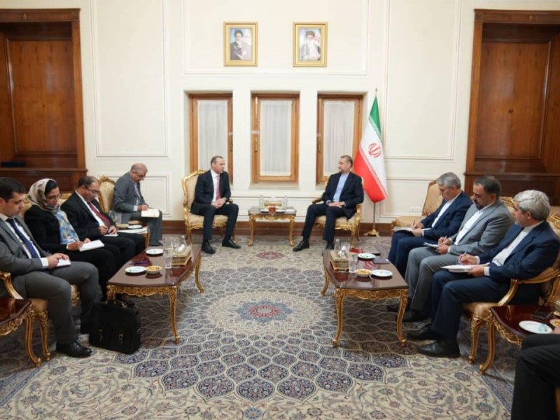 Армен Григорян обсудил с главой МИД Ирана ситуацию в сфере безопасности в регионе
