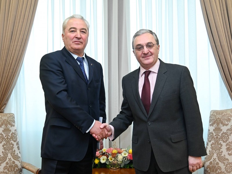 Глава МИД Армении ожидает еще большего углубления и развития армяно-украинских отношений