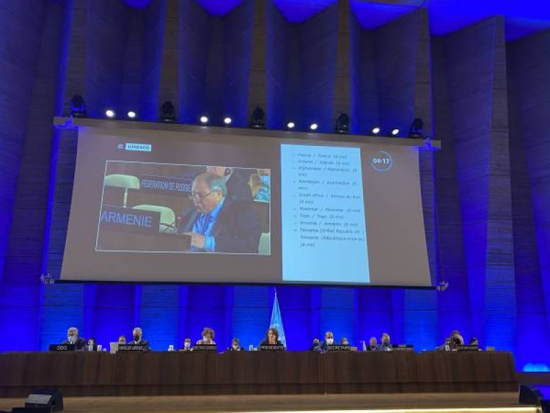 На пленарном заседании Исполнительного совета ЮНЕСКО представлены провокации Азербайджана