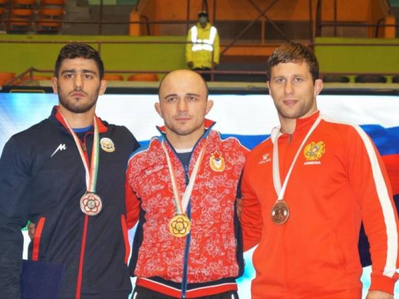 Арман Андреасян завоевал золотую медаль на Чемпионате мира по борьбе среди военнослужащих