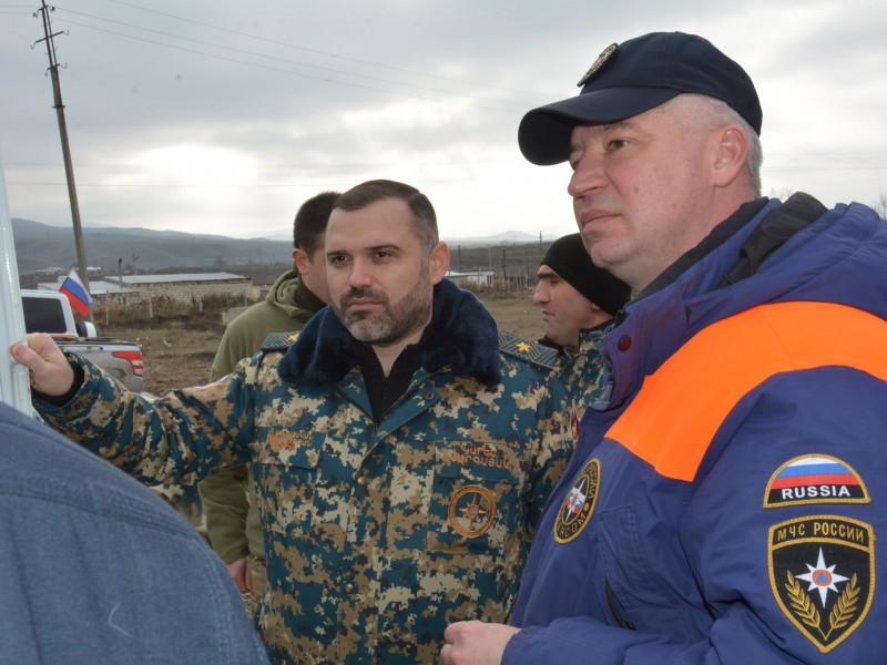 Россия расширит сотрудничество в чрезвычайных ситуациях в Арцахе