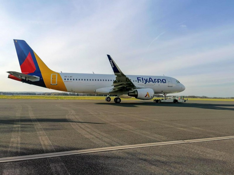 Fly Arna запускает полеты в московский аэропорт «Внуково»